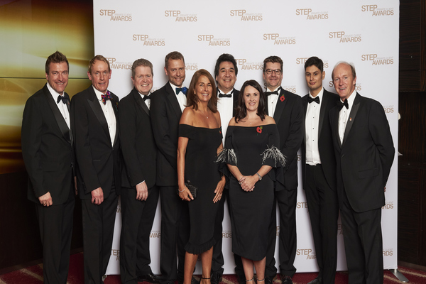 Members of Equiom’s senior team at the 2018 STEP Private Client Awards