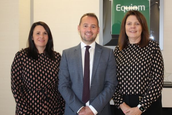 Nina Johnston, Robin McCauley and Fiona Noon